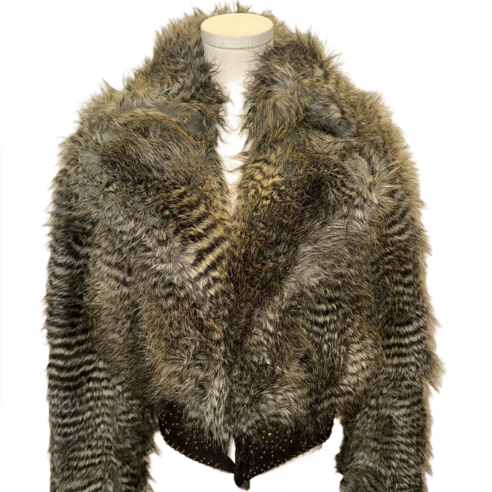 Cavalli Faux Fur Coat